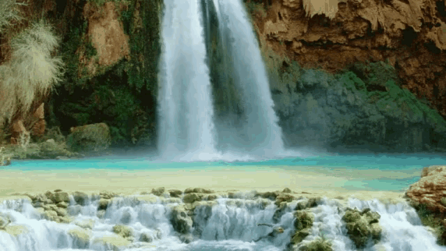 Waterfall Nature GIF