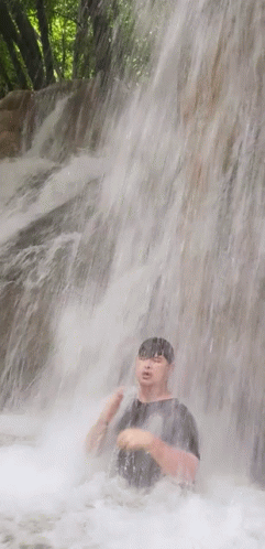 Waterfall Wet GIF
