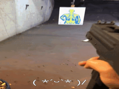 Wave Kaomoji GIF