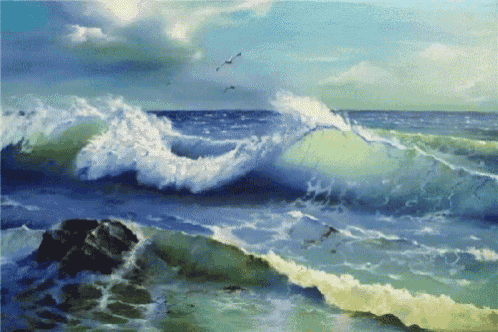 Waves Ocean GIF