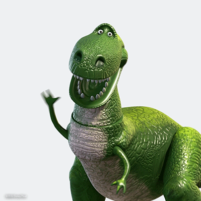 Waving Rex GIF
