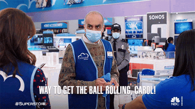Way To Get The Ball Rolling Sayid GIF