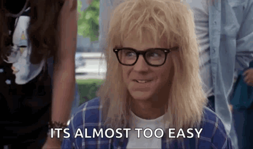 Waynes World Garth Algar GIF