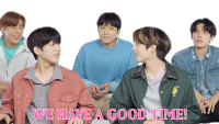 We Have A Good Time Thank You Sticker