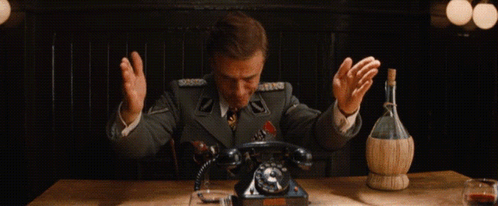 We Have To Make A Deal Inglourious Basterds GIF. This 498 x 206 animated GIF is part of our hans landa collection. Related themes include conversation…