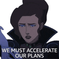 We Must Accelerate Our Plans Delilah Briarwood Sticker