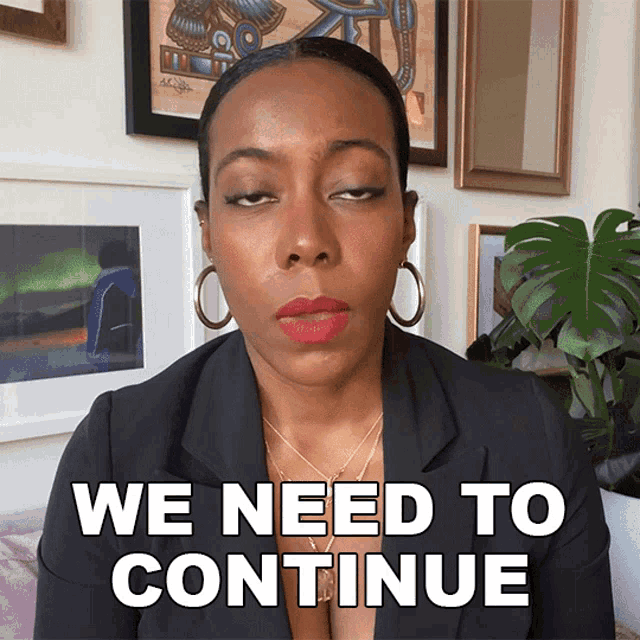 We Need To Continue To Push Forward Tiffany Reid GIF