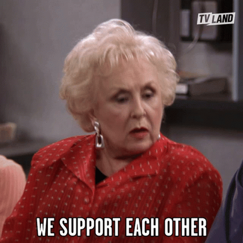 We Support Each Other Assist GIF