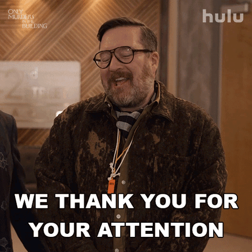 We Thank You For Your Attention Howard Morris GIF. This 498 x 498 animated GIF is part of our thanks for your attention animation minions collection…