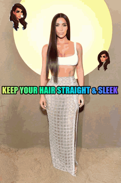 Weave Hair Bounce GIF