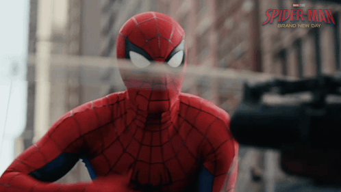 Web Shooting Spider-man GIF