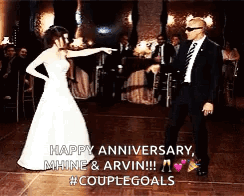 Wedding Dance GIF. This 244 x 196 animated GIF is part of our marriage anniversary wishes collection. Related themes include dance. Created by Homsik. View…