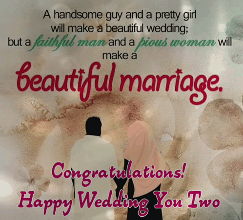 Wedding Marriage Wishes GIF. This 498 x 450 animated GIF is part of our mawwiage collection. Created by sobronxjourno. View the original animation, share…