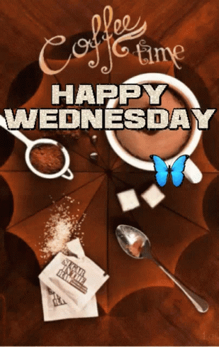 Wednesday Coffee GIF. This 314 x 498 animated GIF is part of our guten morgen mittwoch collection. Related themes include coffee, coffee time, gm. Created…