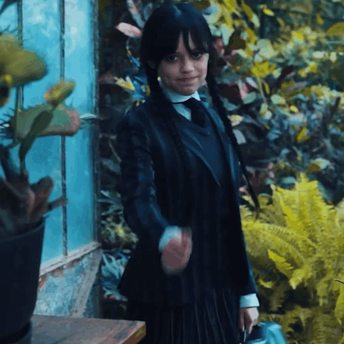Wednesday Jenna Ortega GIF