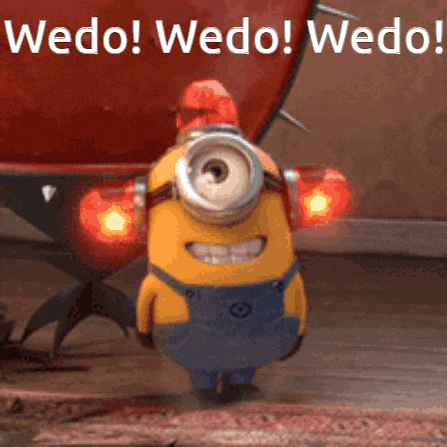 Wedo Minion GIF