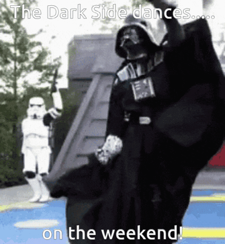 Weekend Dark Side Dance GIF