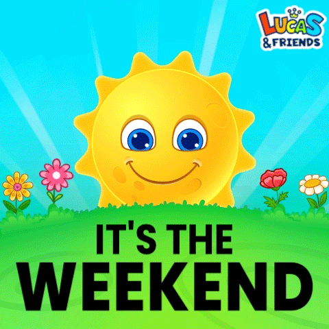 Weeknd Week End GIF. This 480 x 480 animated GIF is part of our immagini buon weekend collection. Related themes include happy saturday, happy sunday, happy…