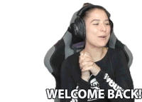 Welcome Back Hello Sticker