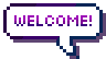 Welcome Images Sticker