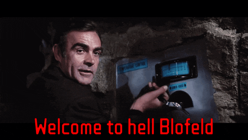 Welcome To Hell Welcome To Hell Blofeld GIF