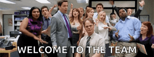Welcome To Our Team GIF