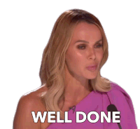 Well Done Amanda Holden Sticker