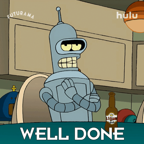 Well Done Bender GIF