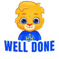 Well Done Well Done Team Sticker