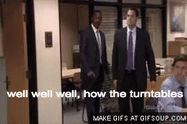 Well How The Turntables The Office GIF
