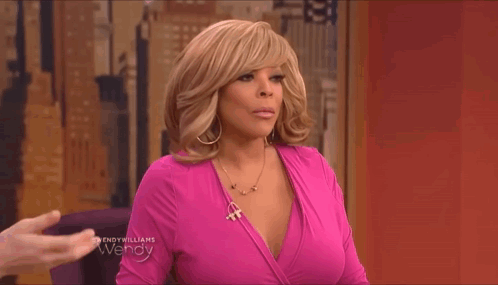 Wendy Williams In Wig Wendy Williams Serving In A Wig GIF