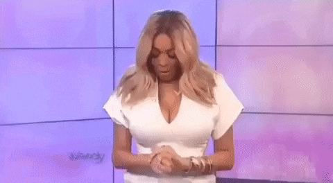 Wendy Williams Sad Crying Dramatic Hair Flip Wendy Williams GIF