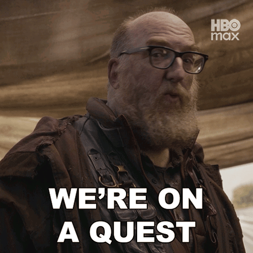 We'Re On A Quest Bert Kibbler GIF