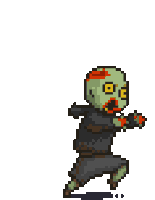Whaaa Dead Ahead Zombie Warfare Sticker