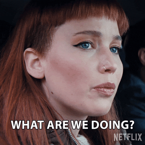 What Are We Doing Kate Dibiasky GIF