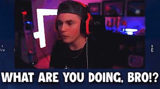 What Are You Doing Bro Russdaddy GIF