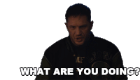 What Are You Doing Eddie Brock Sticker