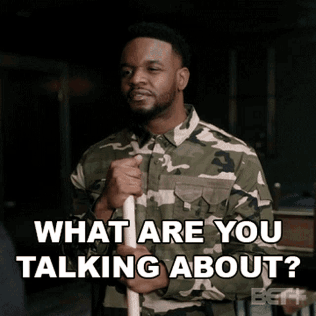 What Are You Talking About John GIF