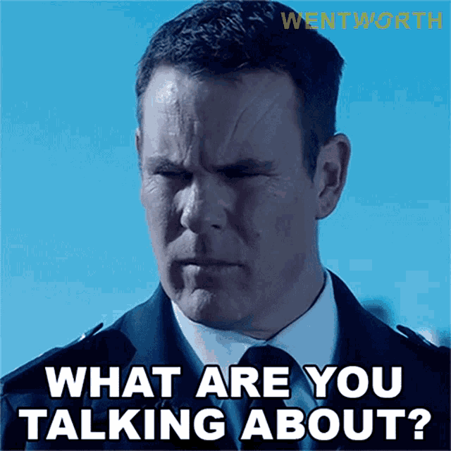 What Are You Talking About Matthew Fletcher GIF
