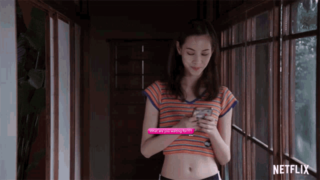 What Are You Waiting For Smiling GIF