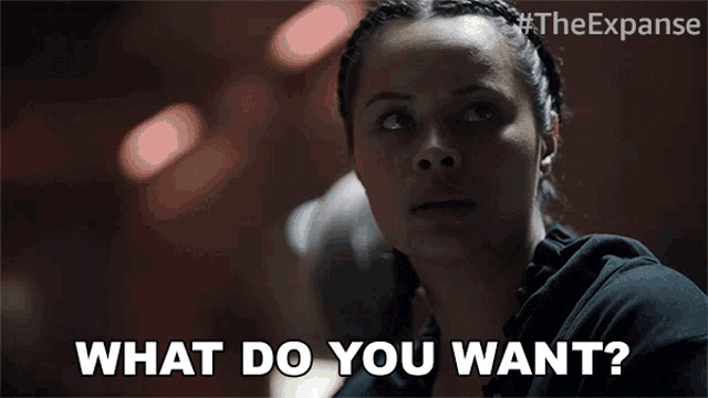 What Do You Want Frankie Adams GIF