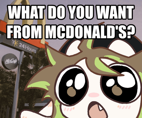 What Do You Want From Mcdonalds Mcdonald'S GIF