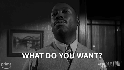 What Do You Want Robbie Robertson GIF