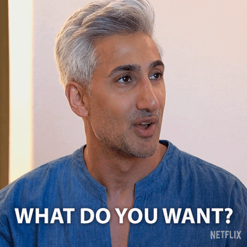 What Do You Want Tan France GIF