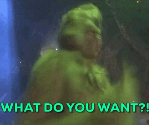 What Do You Want What Now GIF