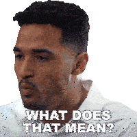 What Does That Mean Jordan Sticker