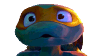 What Happened Michelangelo Sticker
