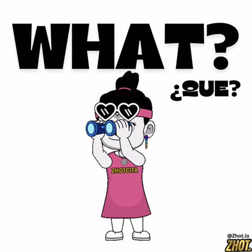 What Huh GIF