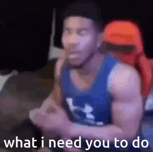 What I Need You To Do Is I Need You To Black Man GIF