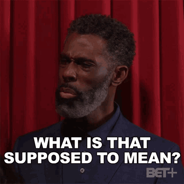 What Is That Supposed To Mean William K GIF